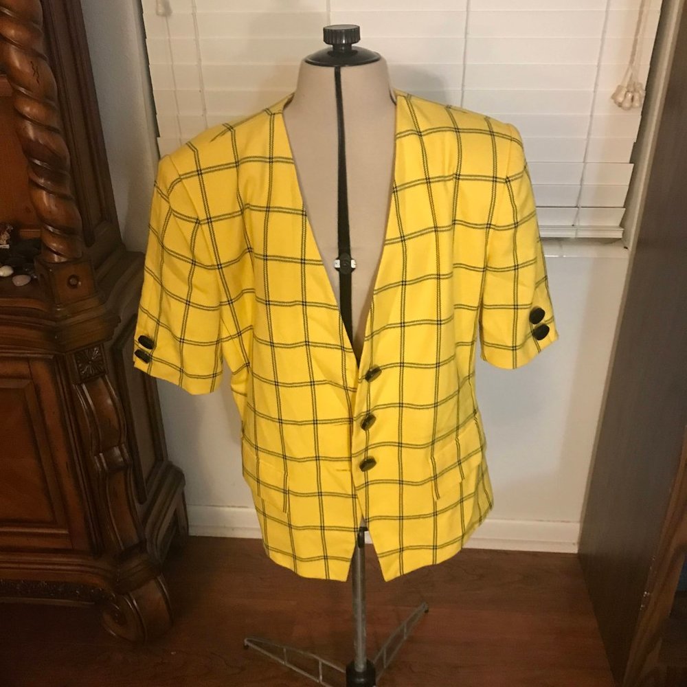 Sweet Briar plaid jacket Clueless vibes Size 10